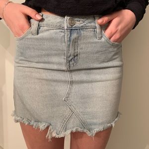 Denim skirt